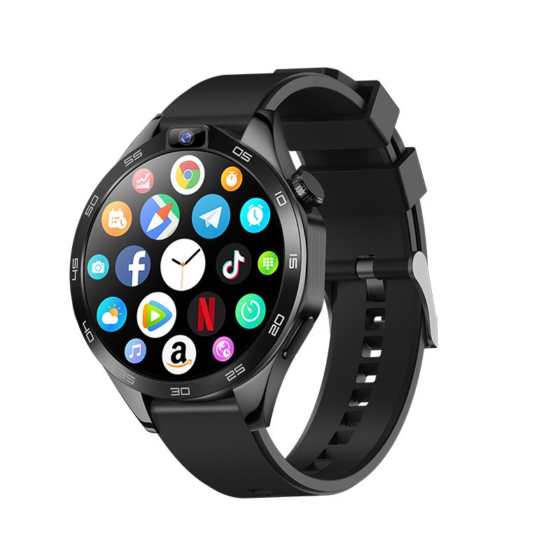 2024 X11 Smart Watch 1.85-Inch Big Screen 4G SIM Card LTE Android Watch With Camera WIFI GPS Watch
